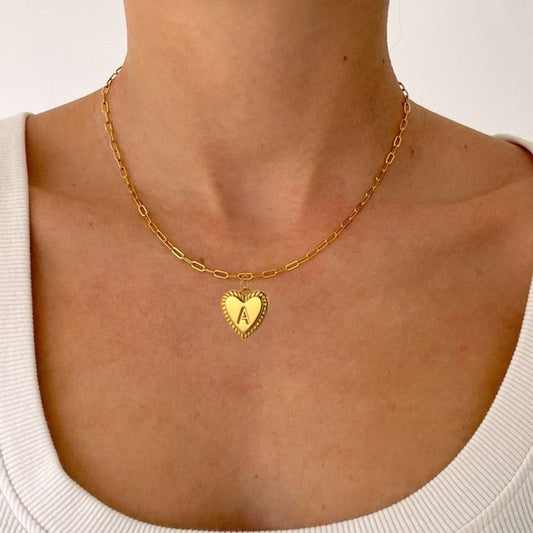 26 Letters Stainless Steel Necklace