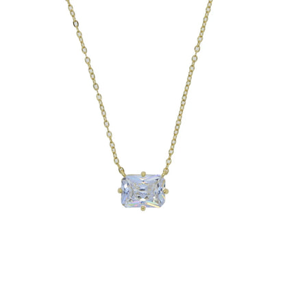 Big Geometric Tear Drop Colorful Necklace