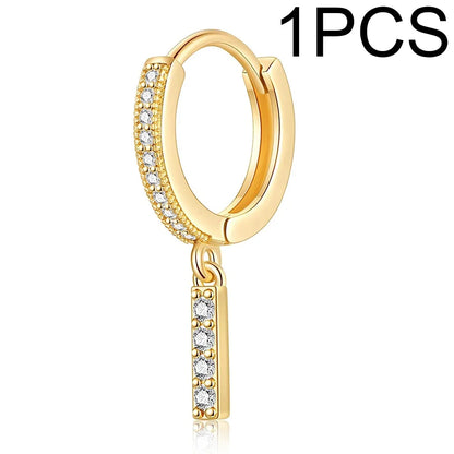 26 Letters Hoop Earrings (1pcs)