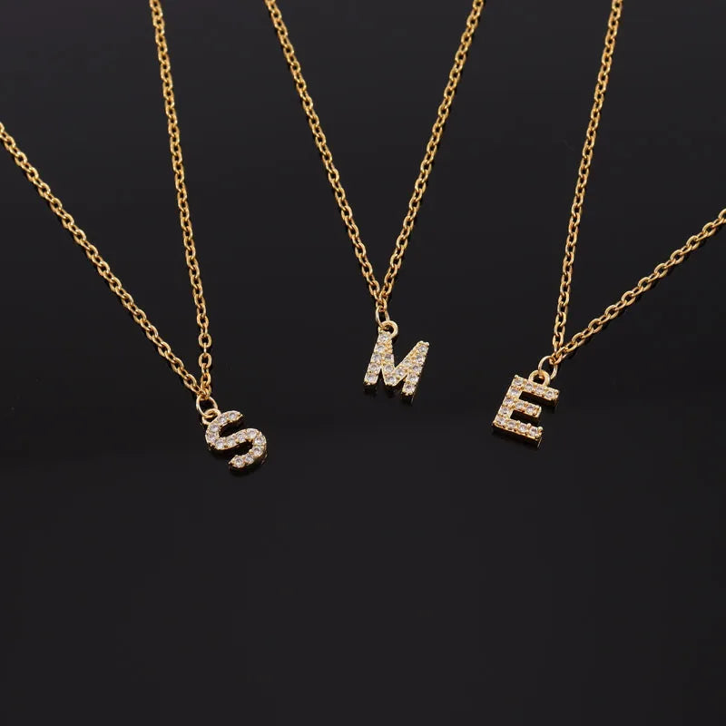 26 Letters Tiny Initial Bracelet