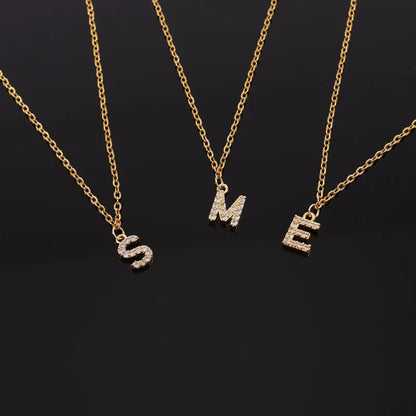 26 Letters Tiny Initial Bracelet