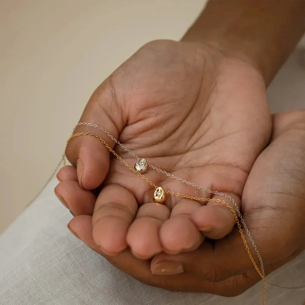 Daily Water Droplet Necklace