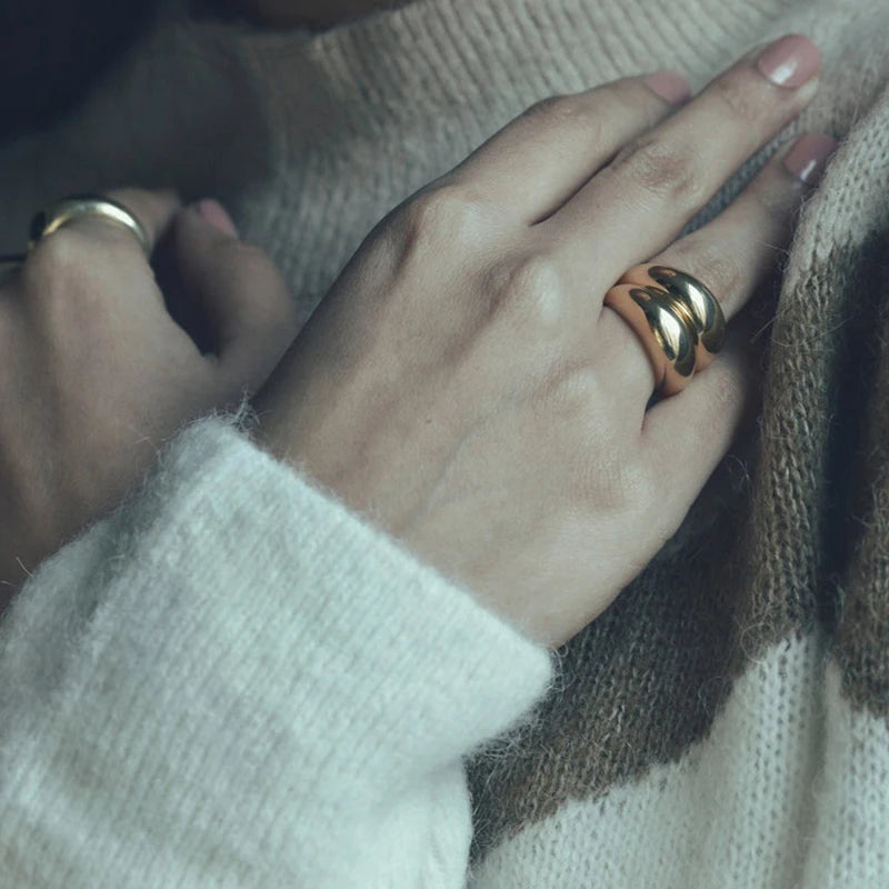 Daily Classic Chunky Rings