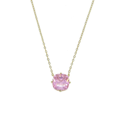 Big Geometric Tear Drop Colorful Necklace