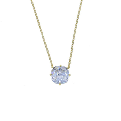 Big Geometric Tear Drop Colorful Necklace