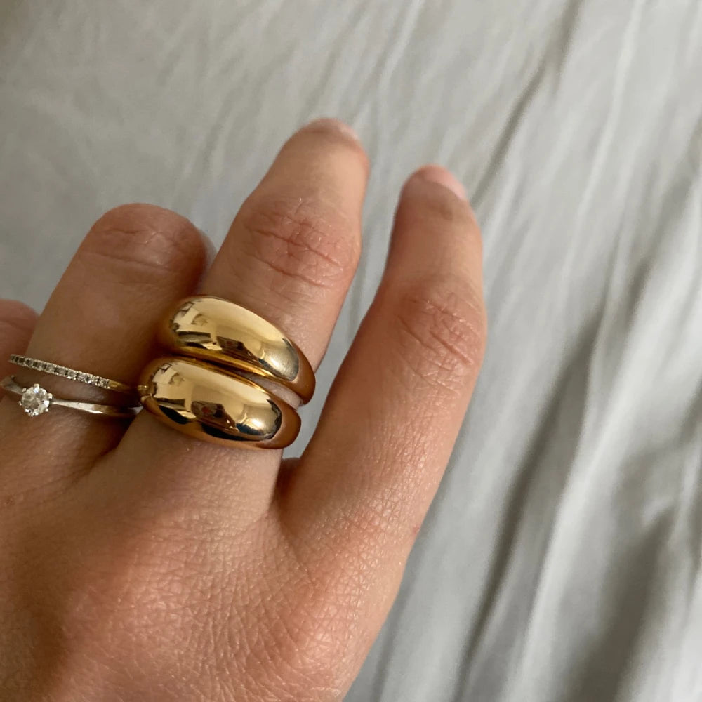 Daily Classic Chunky Rings