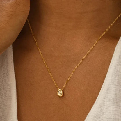Daily Water Droplet Necklace