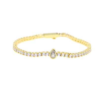 Geometric Tennis Bracelet