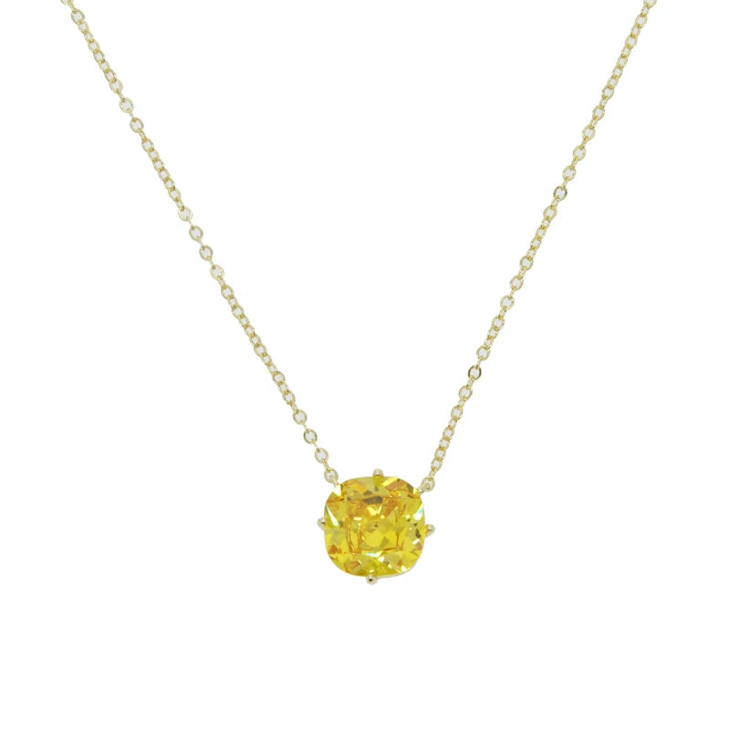 Big Geometric Tear Drop Colorful Necklace