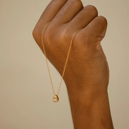 Daily Water Droplet Necklace